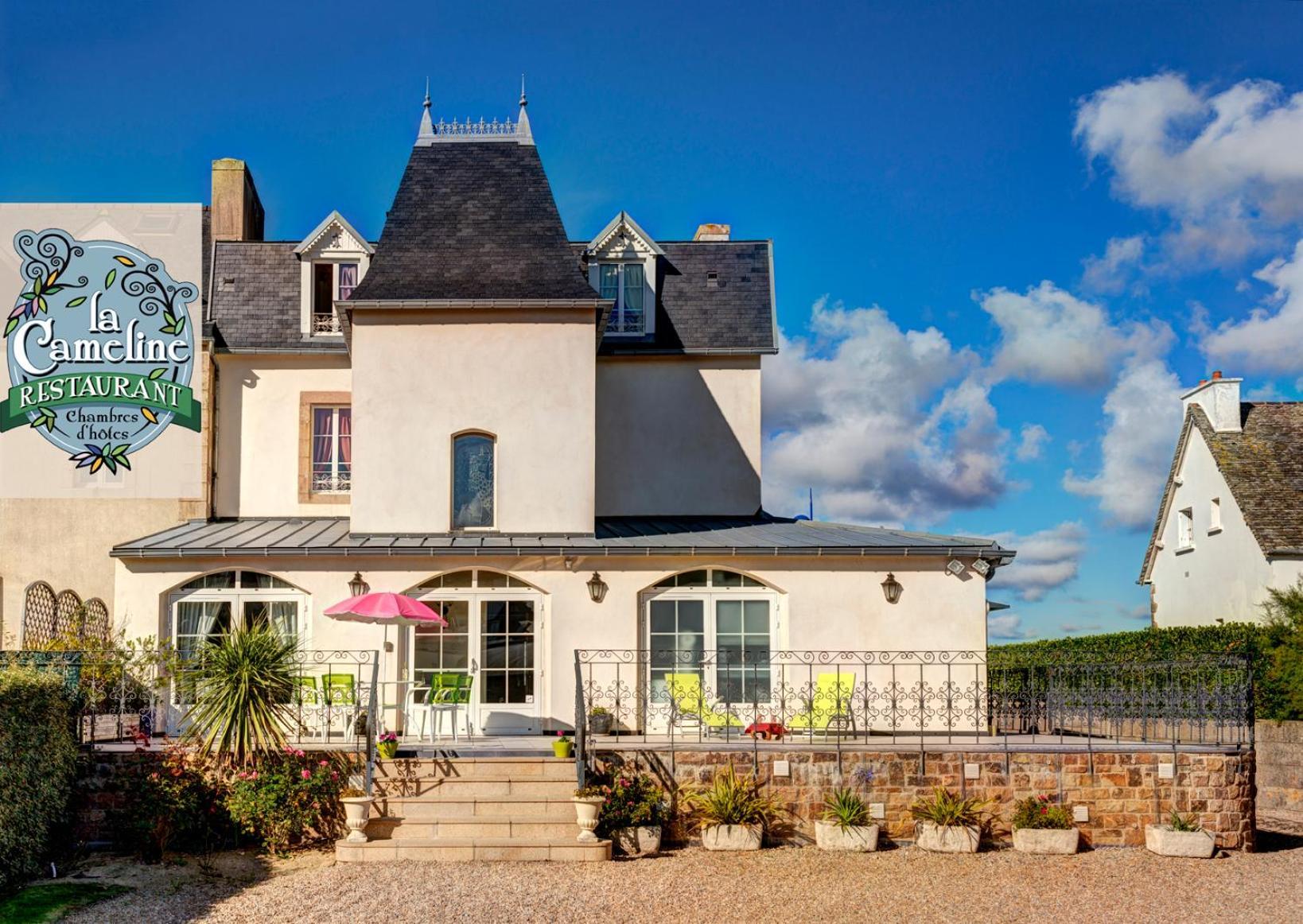 La Cameline Hotel Plougasnou Bagian luar foto