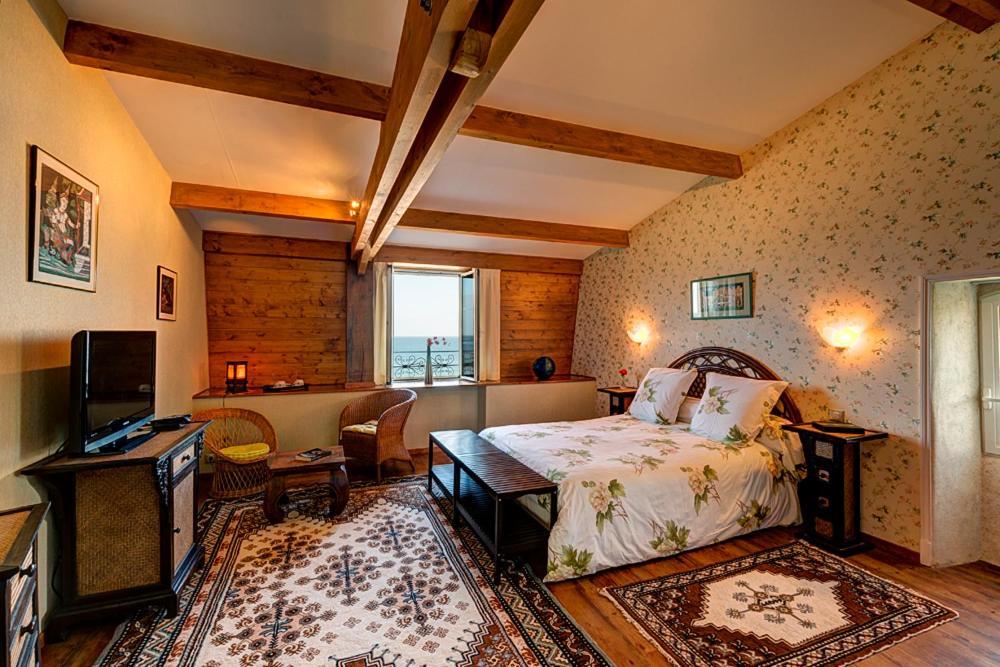 La Cameline Hotel Plougasnou Bagian luar foto